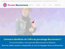 Tablet Screenshot of parrain-boursorama.com